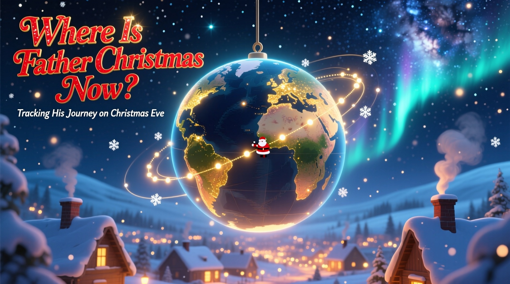 where is father christmas now