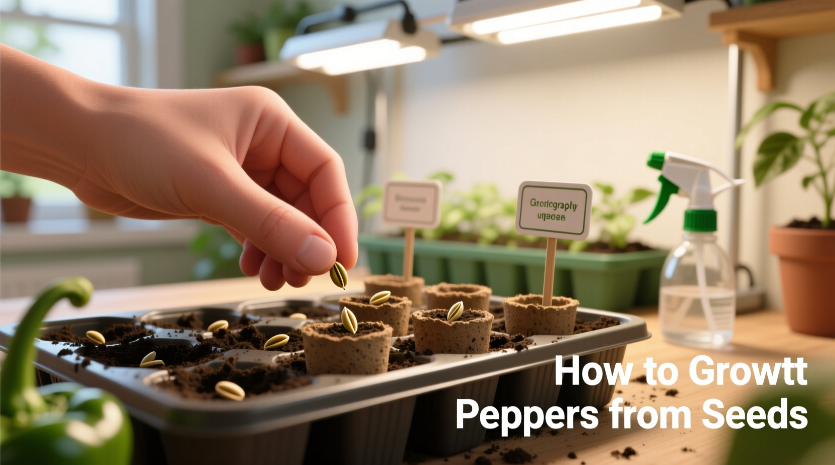 How to Grow Peppers from Seeds: Complete Step-by-Step Guide