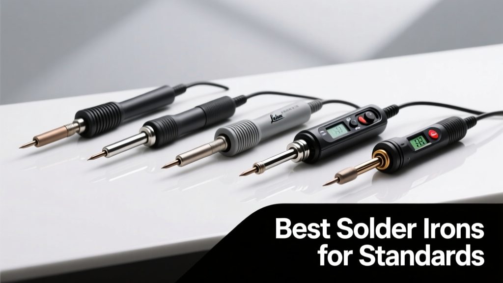 Best Soldering Irons for IPC-A-610, J-STD-001, and MIL-STD-2000 Compliance