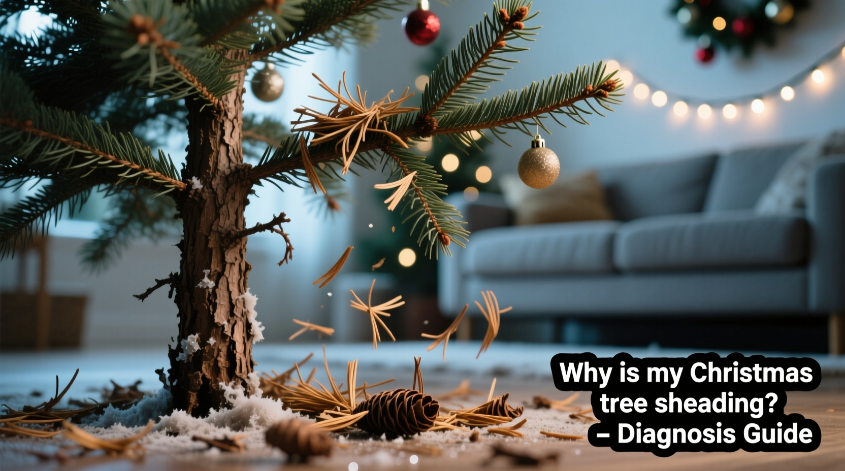 why is my christmas tree shedding excessively when did it start