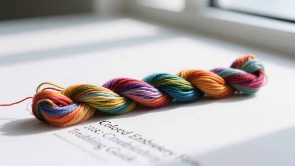 Colored Embroidery Floss: Troubleshooting Guide