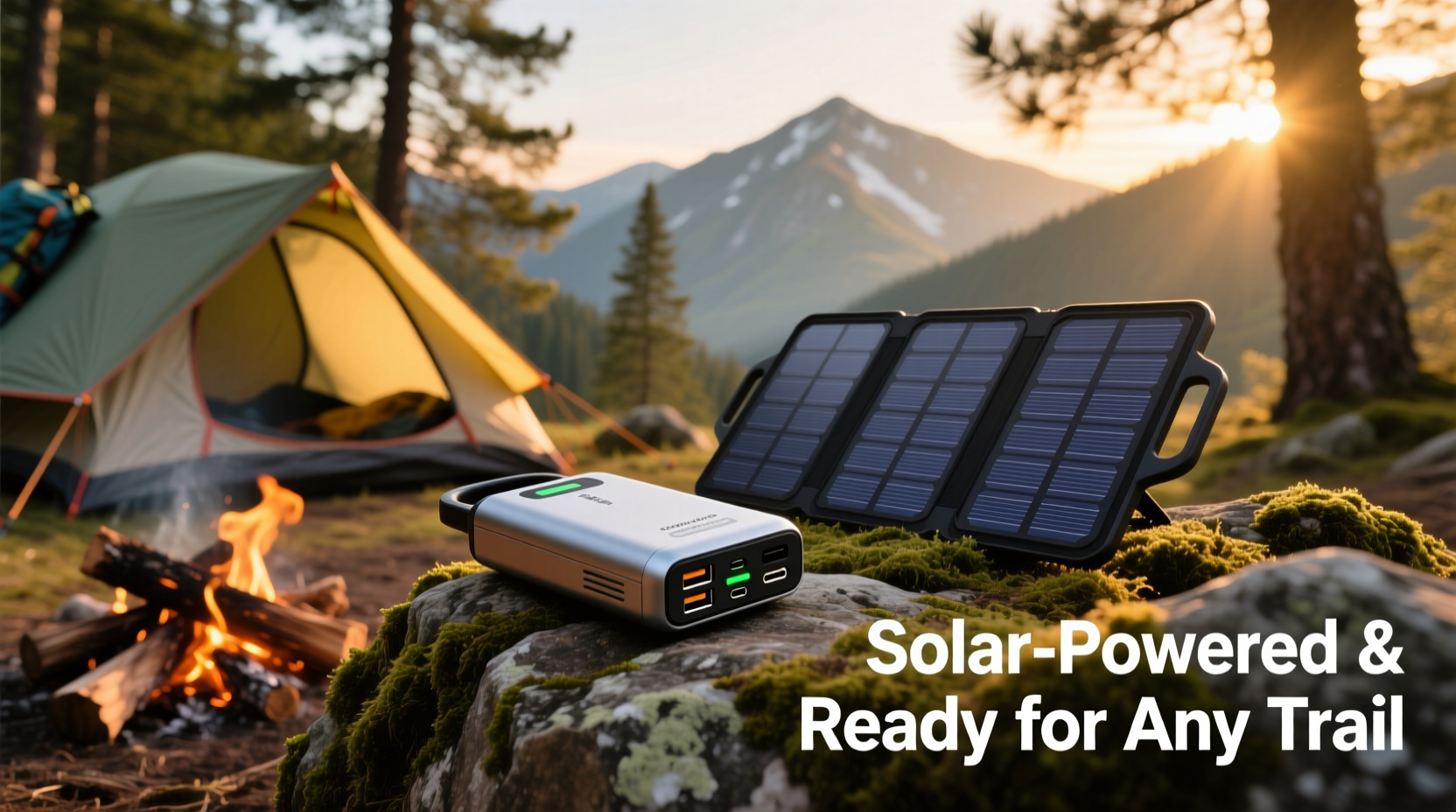 best portable chargers for camping that support solar recharging