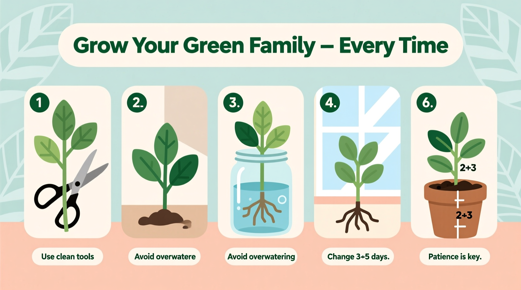 step by step guide to propagating houseplants successfully every time