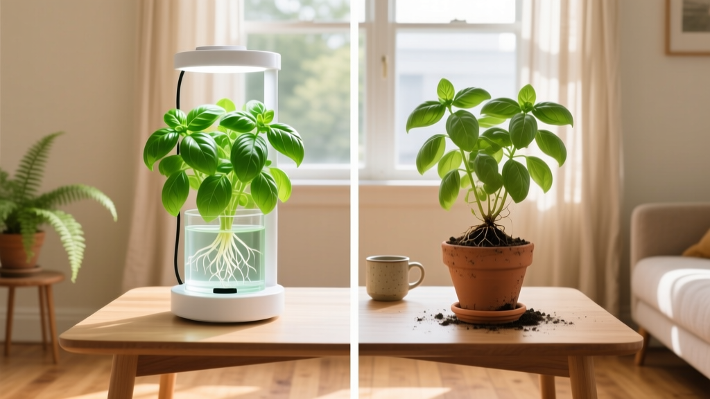Basil Hydroponic vs Soil Growth: 90-Day Side-by-Side Comparison With Yield Data
