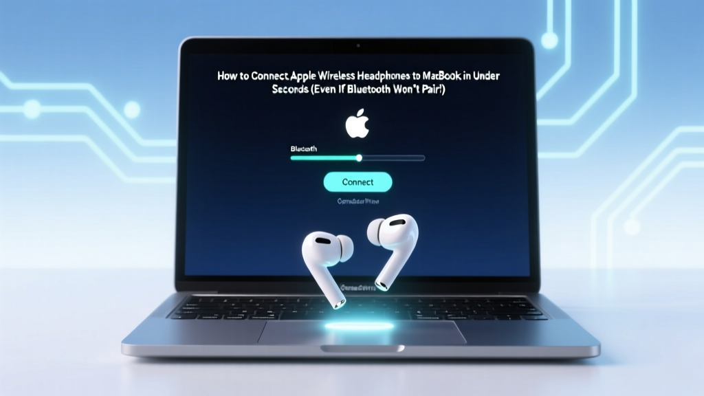 Apple Wireless Headphones to MacBook: Fix Pairing in 60 Sec