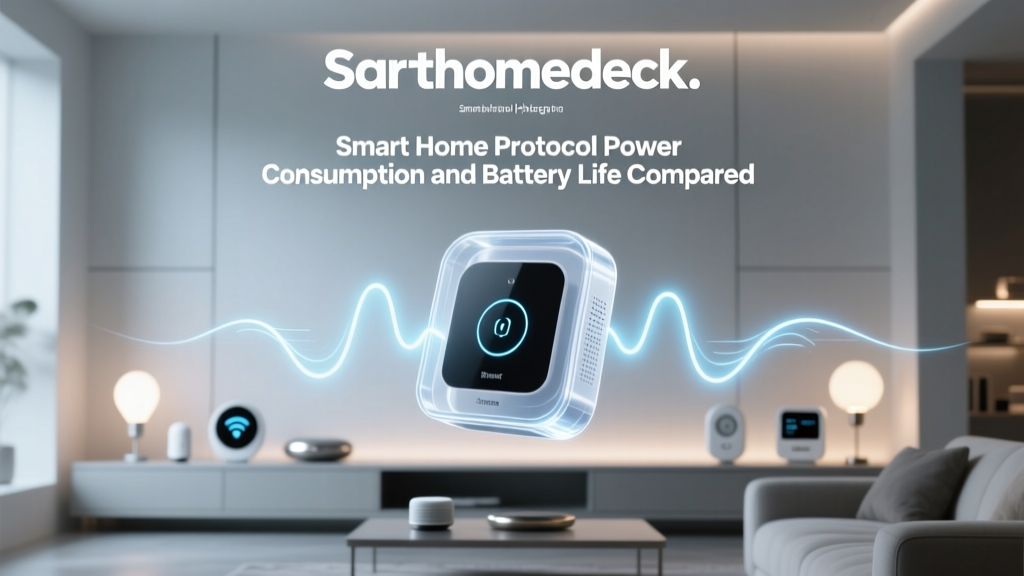 Smart Home Protocol Power Consumption and Battery Life Compared