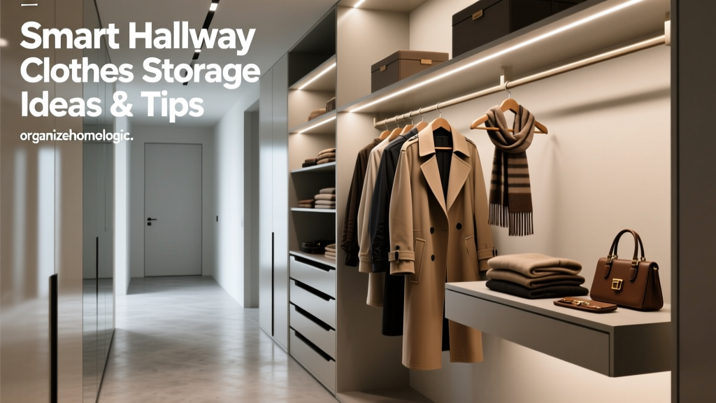 Smart Hallway Clothes Storage Ideas & Tips