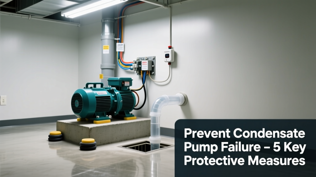 How to Prevent Condensate Pump Failure in HVAC Systems