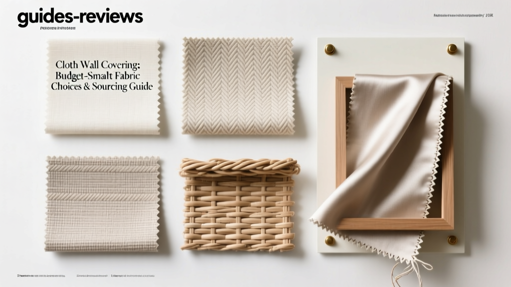 Cloth Wall Covering: Budget-Smart Fabric Choices & Sourcing Guide