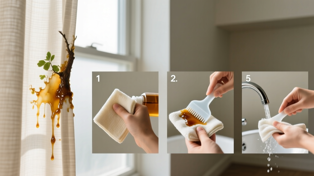 Tested & Proven: How to Get Sap Out of Curtains Fast