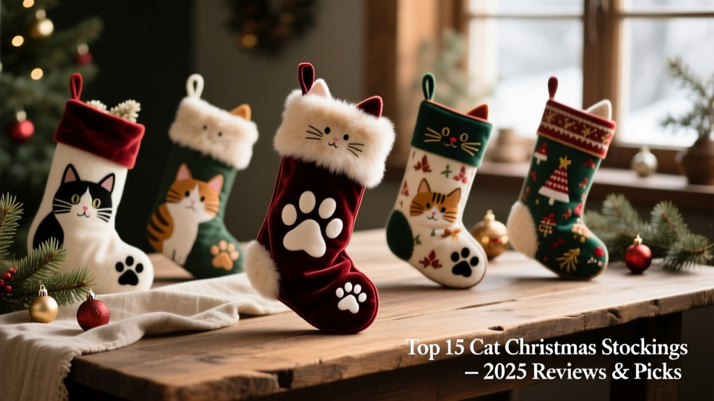 15 Best Cat Christmas Stockings – 2025 Reviews & Top Picks
