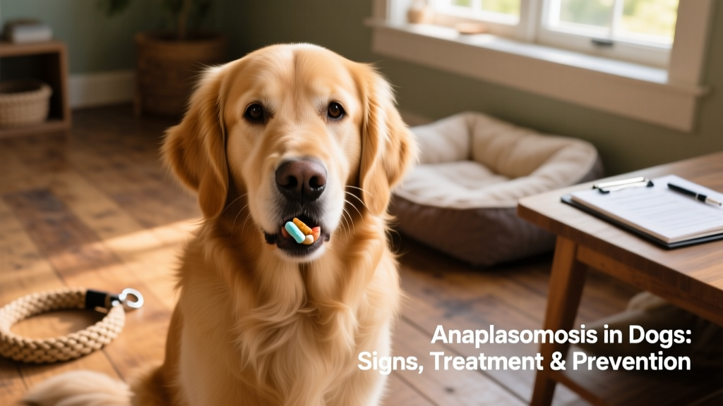 Dog gently taking medication wrapped in a soft treat, demonstrating stress-free pill administration