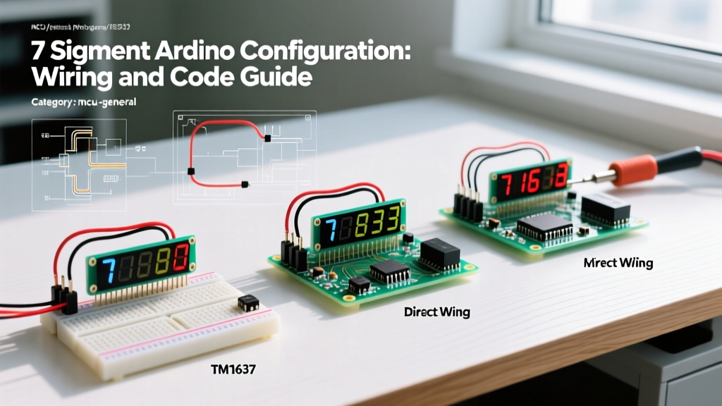 7 Segment Arduino Configuration: Wiring and Code Guide