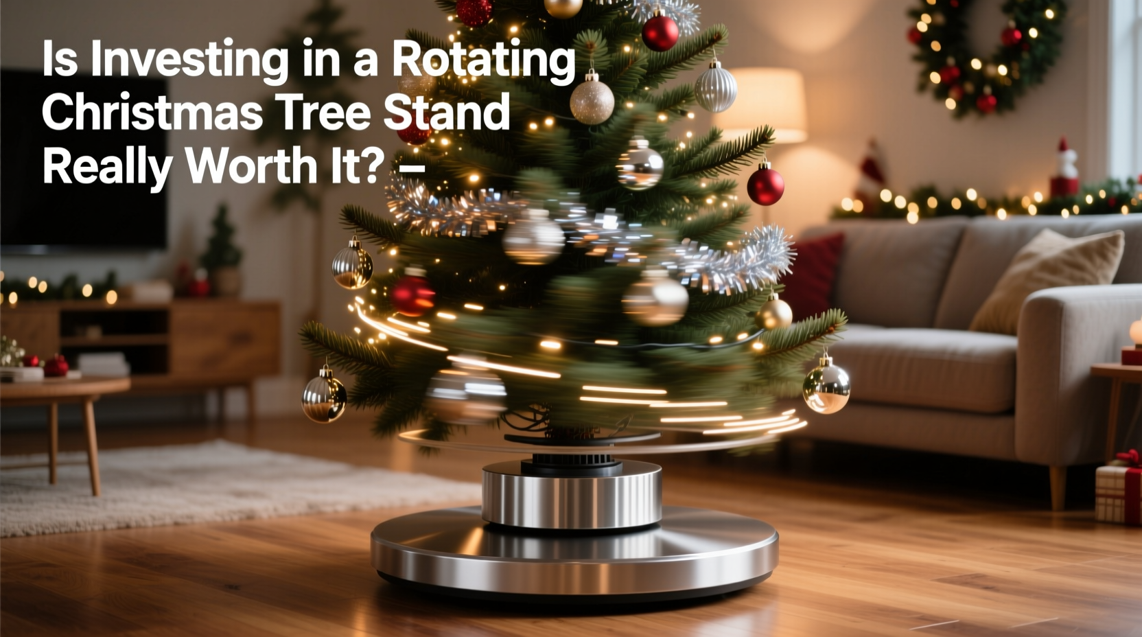 is investing in a rotating christmas tree stand really worth it for display