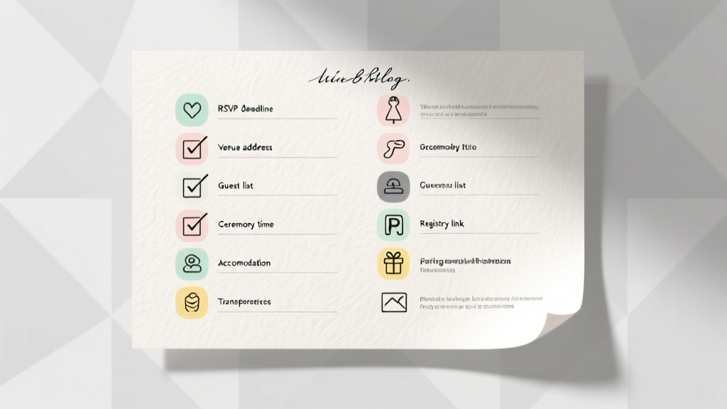What to Put on Wedding Invitations (2026)