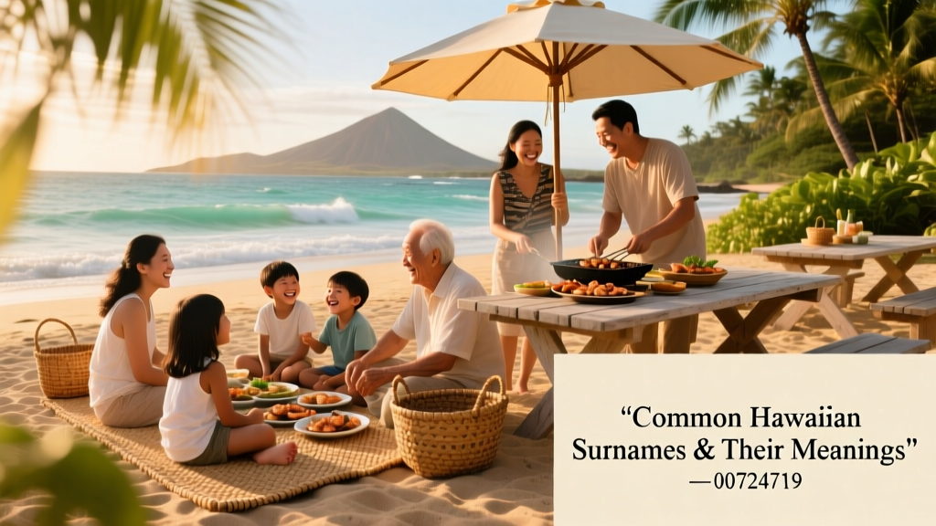 Understanding Common Hawaiian Last Names: Origins, Meanings, and Cultural Significance for Families