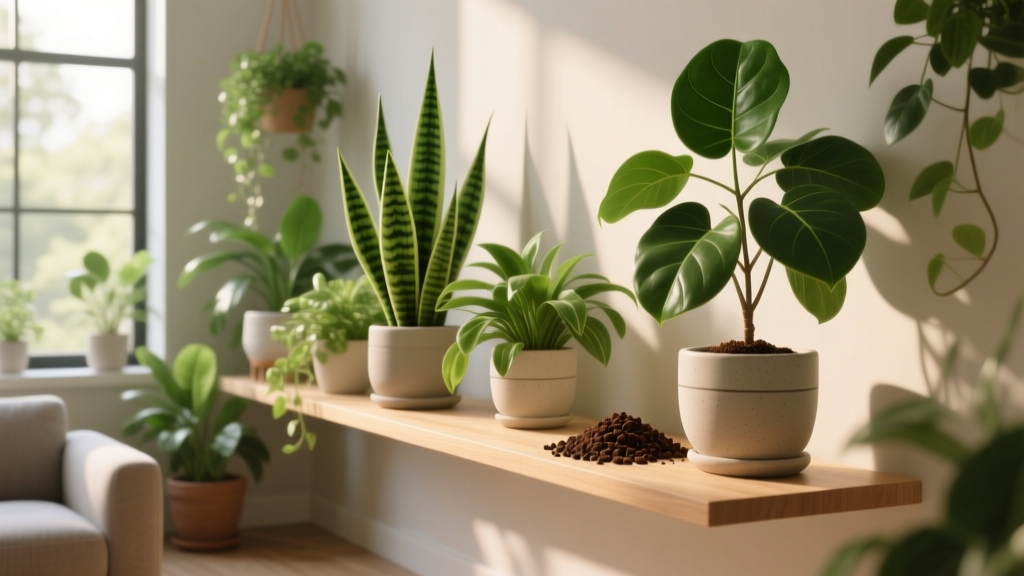 Can I Put Coffee Grounds In My Indoor Plants In Bright Light