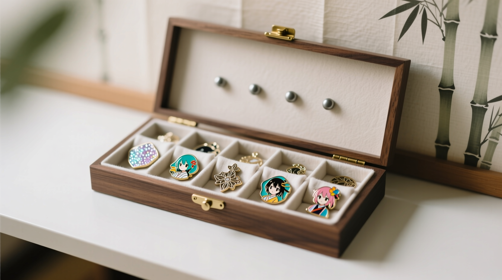 how to store anime pins without scratches or magnet damage