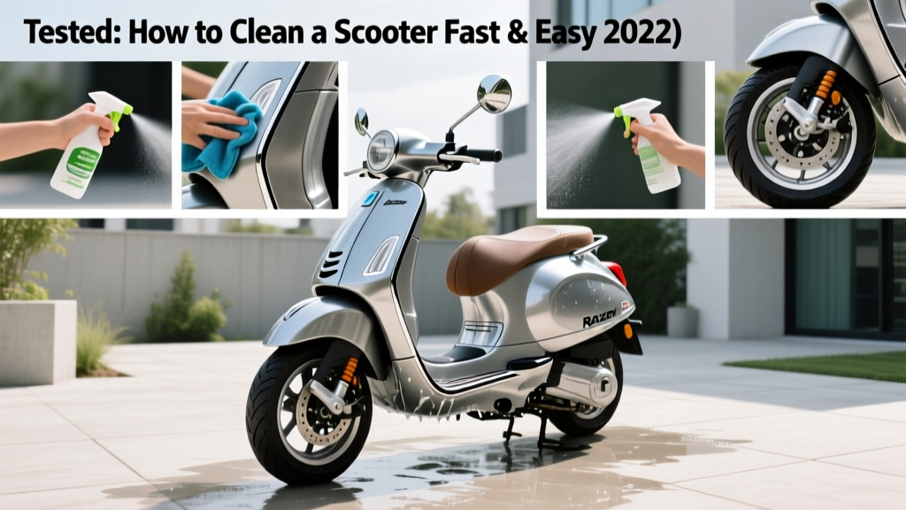 Tested: How to Clean a Scooter Fast & Easy (2026)