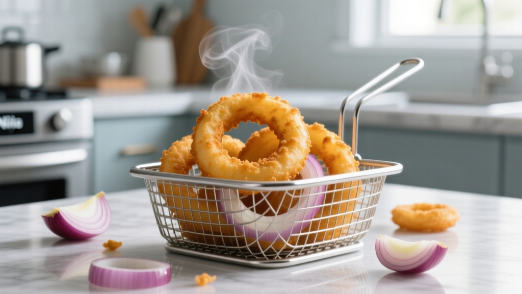 Best Ninja Foodi Onion Rings Recipe (Crispy & Healthy)