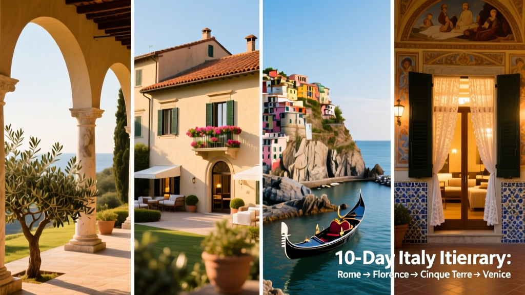 10-Day Italy Itinerary: Rome, Florence, Cinque Terre & Venice — A Practical, Logistically Optimized Route