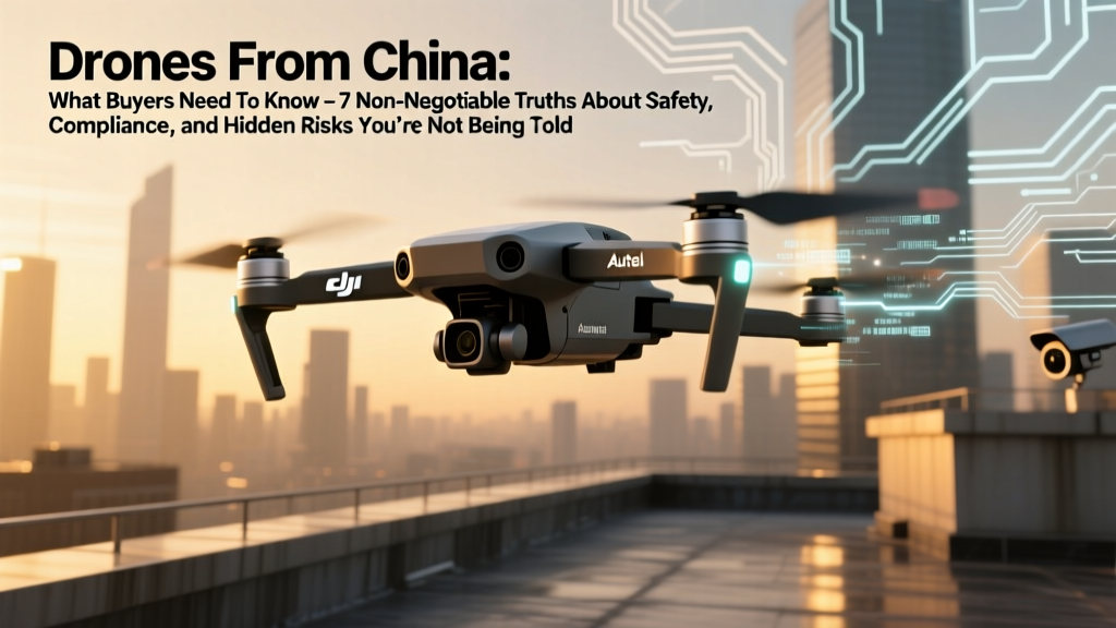 Drones From China What Buyers Need To Know: 7 Non-Negotiable Truths About Safety, Compliance, and Hidden Risks You’re Not Being Told