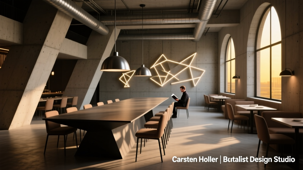 Brutalisten Restaurant: Where Carsten Höller’s Artistic Vision Meets Nordic Gastronomy