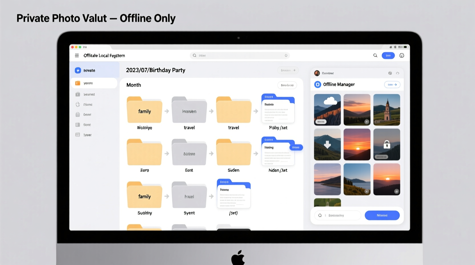 how to organize digital photos without cloud storage privacy focused methods
