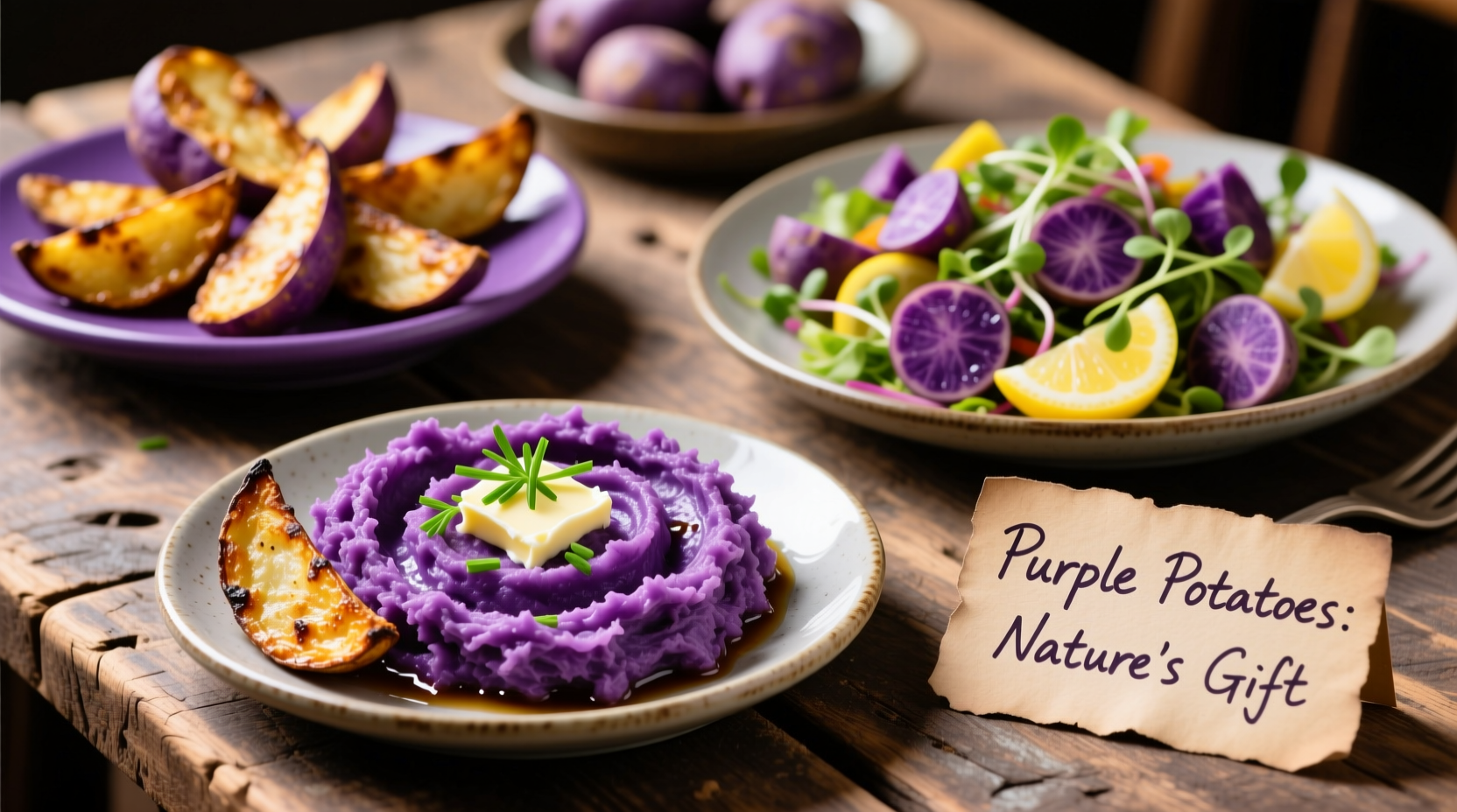 5 Vibrant Purple Potato Dishes: Colorful & Nutritious Recipes