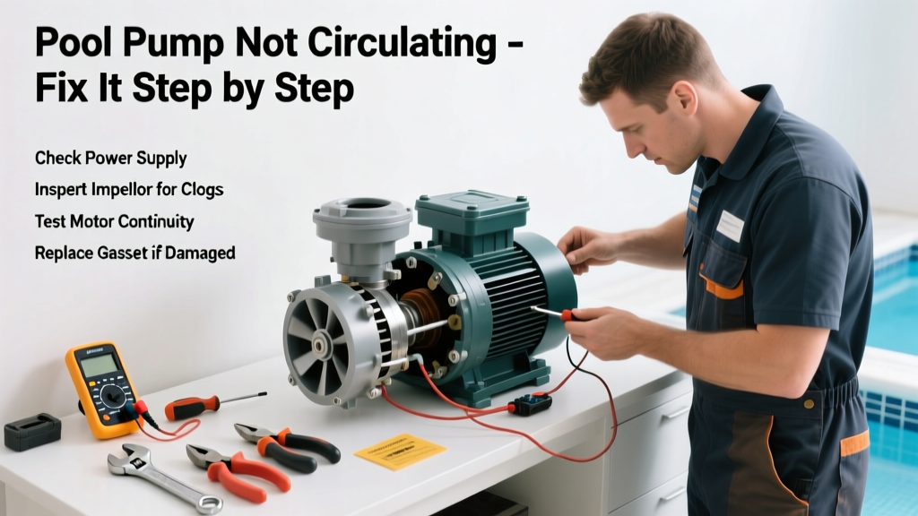 Pool Pump Not Circulating? Fix It Step by Step