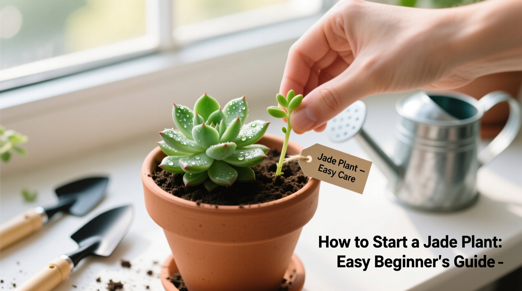 Grow Jade Plants: 5 Beginner Tips | TheHomeSprouts