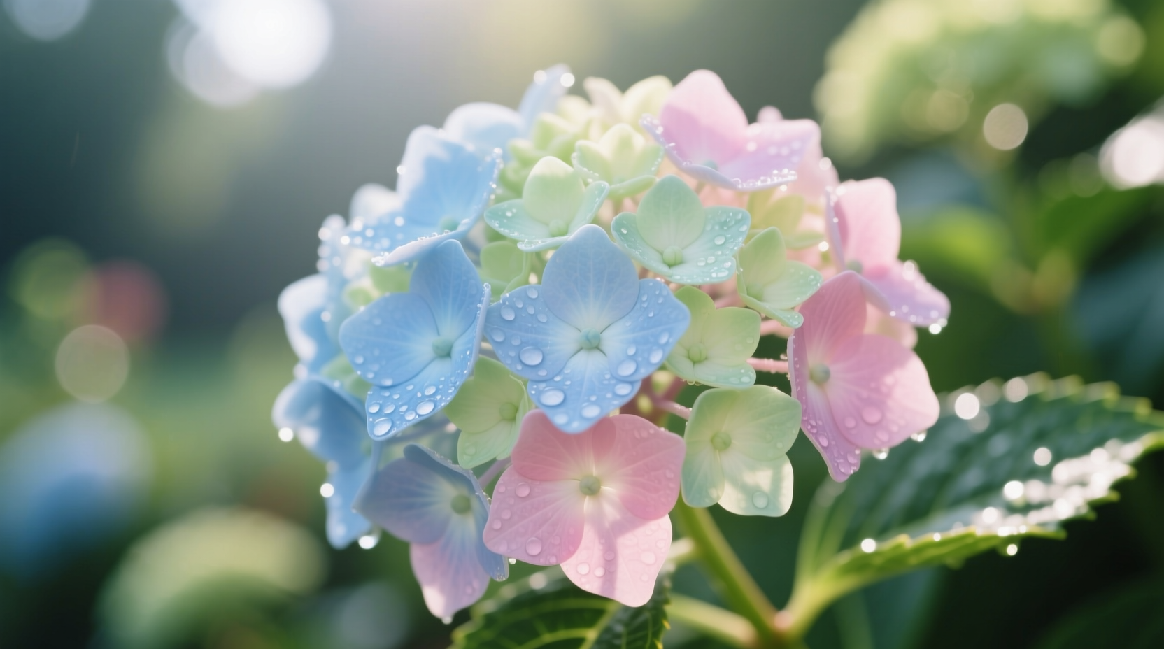 trim hydrangea flowers