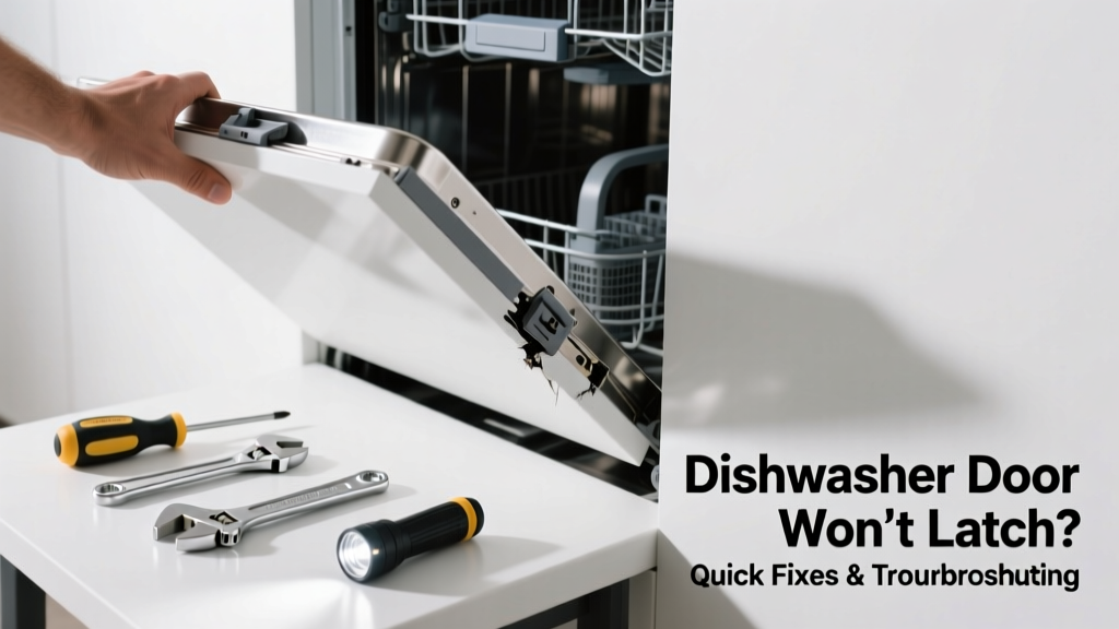 Dishwasher Door Won’t Latch: Quick Fixes & Troubleshooting