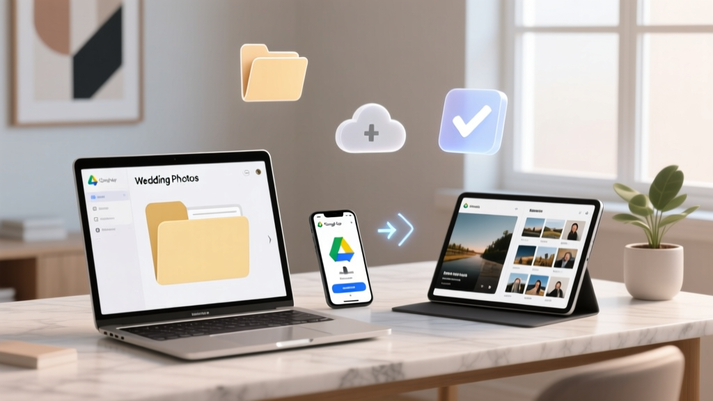 Google Drive for Wedding Photos: Setup Guide
