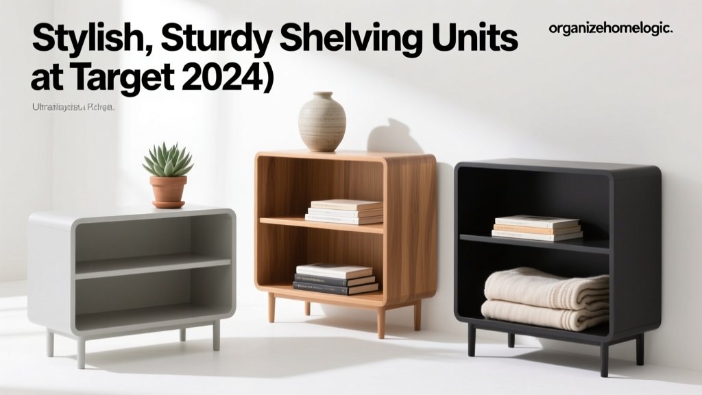 Stylish, Sturdy Shelving Units at Target (2024)