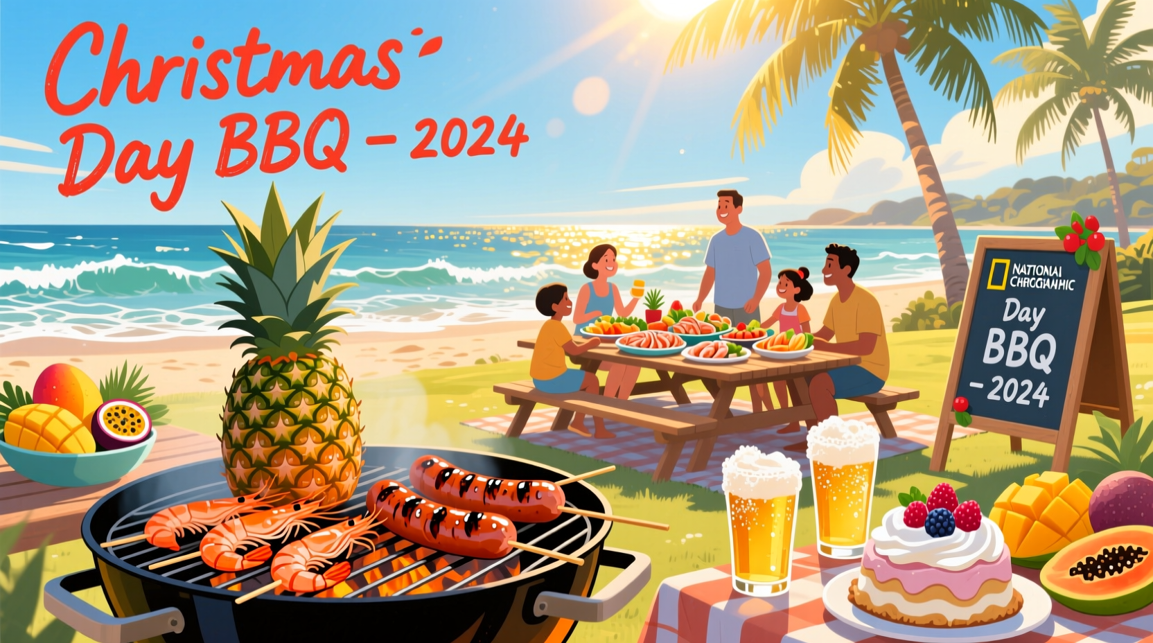 what do australians eat on christmas