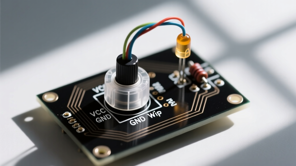 How to Connect a Potentiometer: Build an Adjustable LED Dimmer