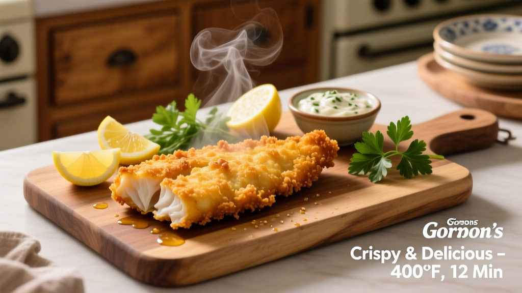 How to Air Fry Gorton’s Cod Fillets Perfectly