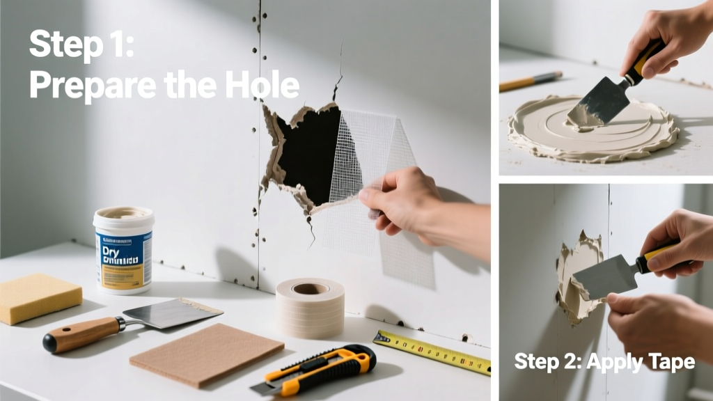 How to Fix a Hole in Drywall: A Step-by-Step Repair Guide