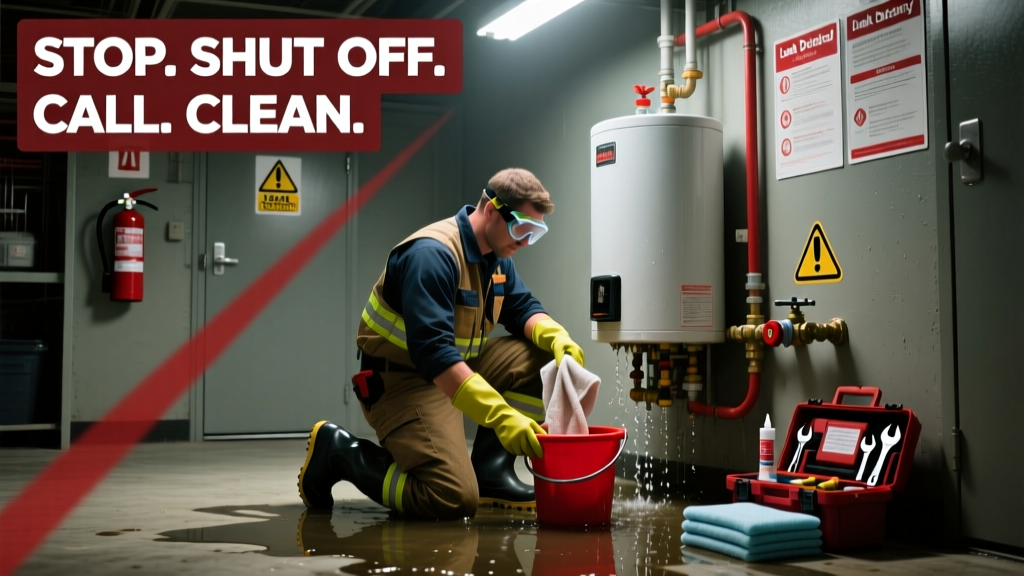 Water Heater Leaking: Emergency Response Guide