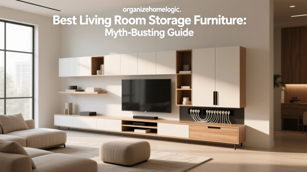 Best Living Room Storage Furniture: Myth-Busting Guide