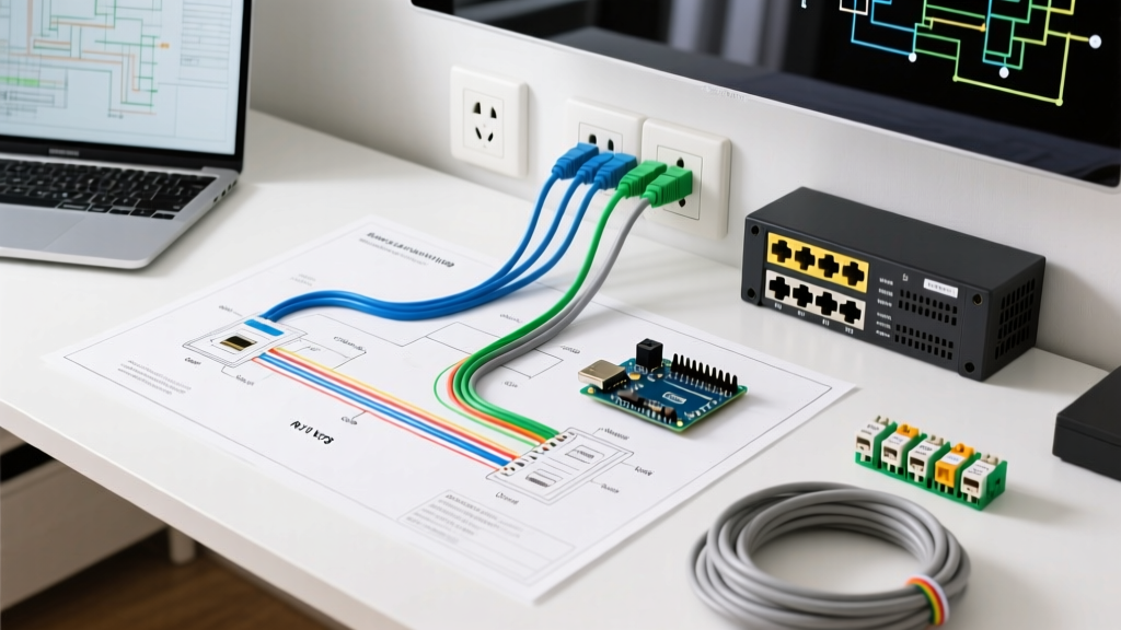 Master Installation Planning: Wiring Diagram for Phone and VoIP