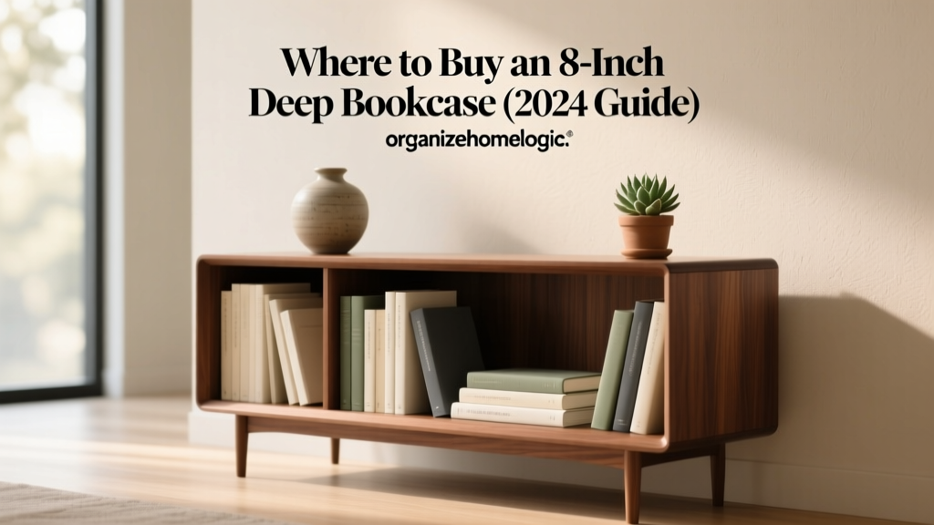 Where to Buy an 8-Inch Deep Bookcase (2024 Guide)