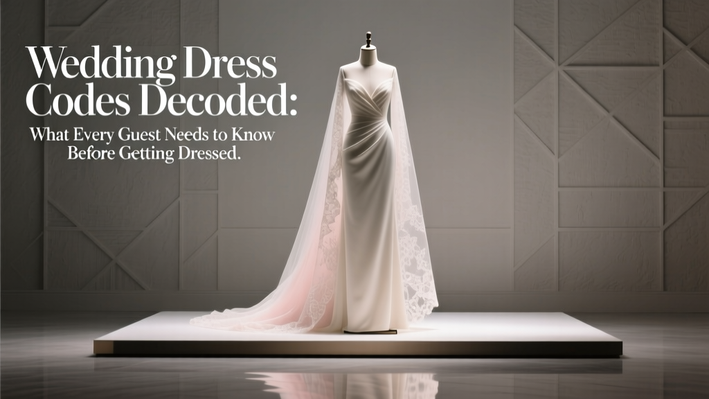 Wedding Dress Codes Explained for Guests (2026)