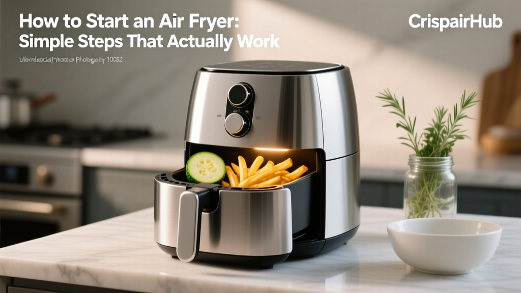 How to Start an Air Fryer: Simple Steps That Actually Work