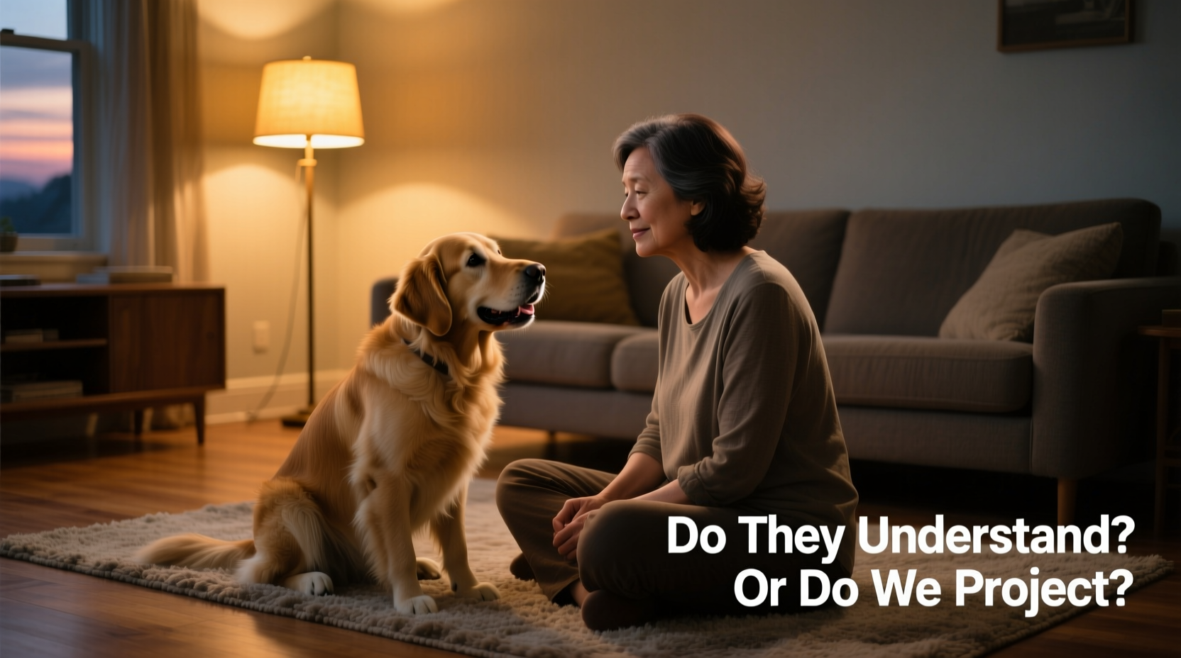 why do people talk to their pets like they understand every word bonding or projection