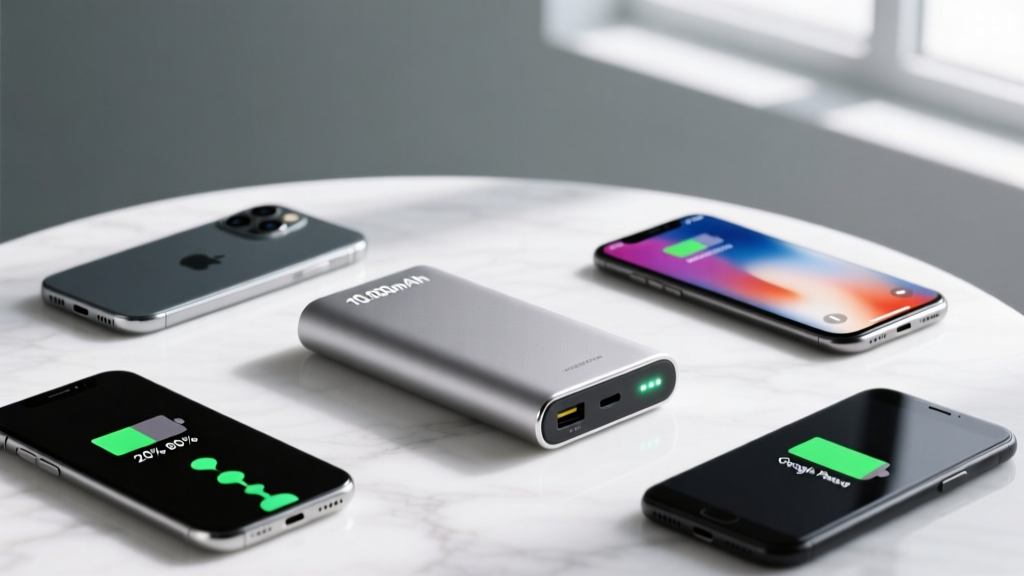 10000mAh Power Bank: Real Charges Tested on 12 Phones