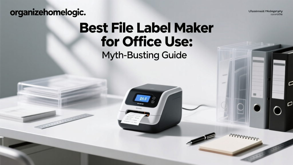 Best File Label Maker for Office Use: Myth-Busting Guide
