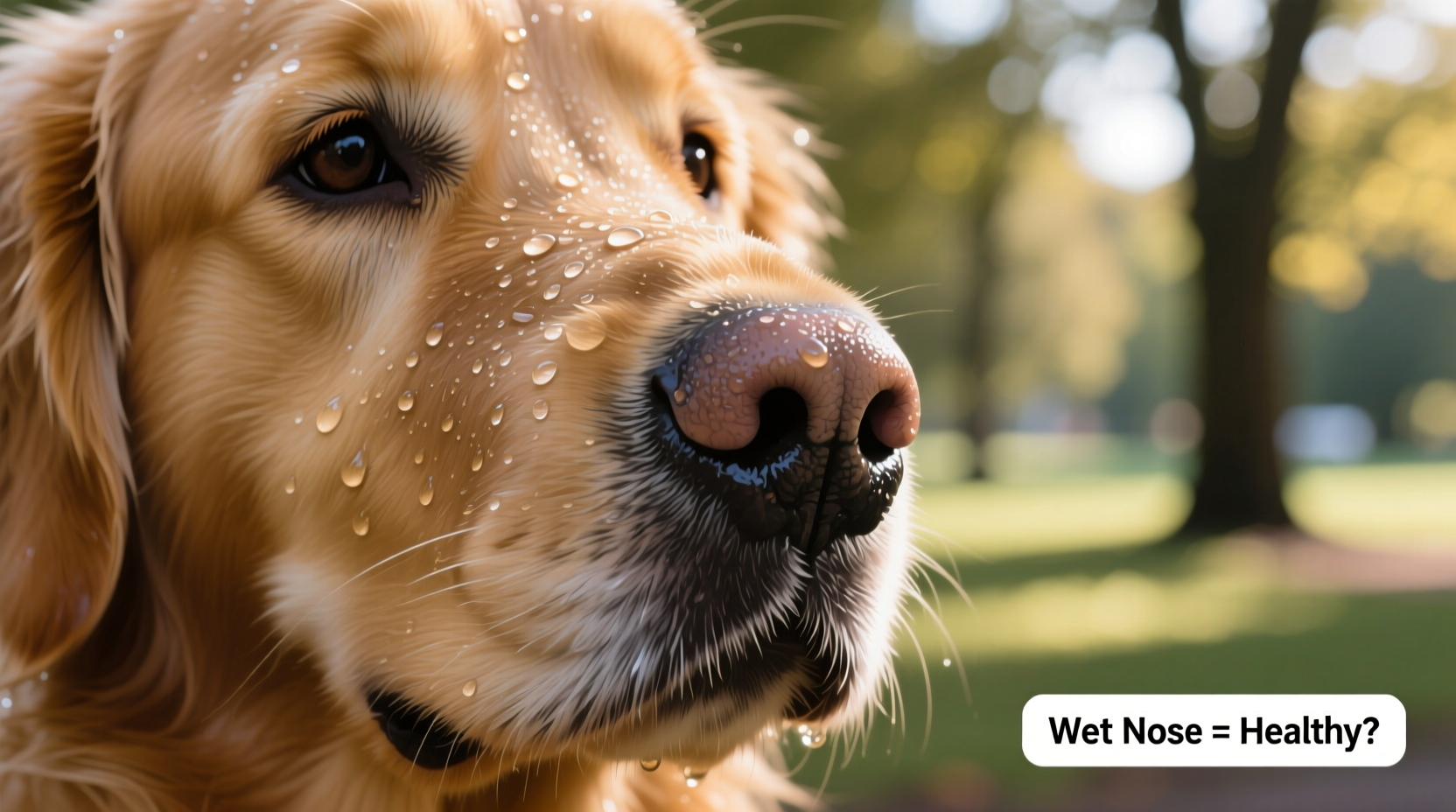 why do dogs have wet noses and does it indicate health