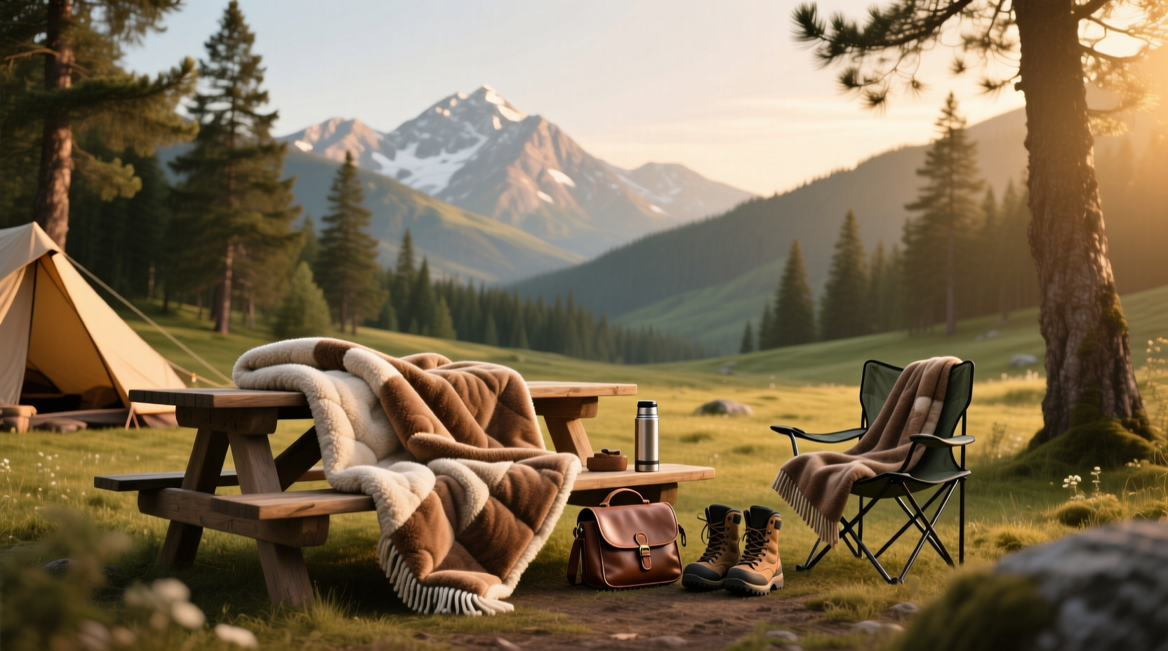 best camping blankets for comfort warmth